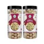 H&H HEALTH & HYGIENE Roasted Garlic And Onion Makhana Sourced Directly Healthy Snack Fox Nuts | Lotus Puffs | Rich in Calcium | Maintains Weight | Fit for Fasting(Makhana) (Pack Of 2) (100g, Garlic & Onion Pack Of 2) - Fast UK Delivery