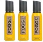 FOGG Dynamic Body Spray Deodorant Spray - For Men & Women (360 ml, Pack of 3) - Fast UK Delivery
