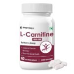 L-Carnitine For Supports Muscles Recovery, Fat Burn & Energy 1000 mg | 60 Capsules - Fast UK Delivery