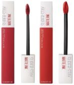 Maybelline Liquid Lipstick 20 Pioneer (Matte) - Fast UK Delivery