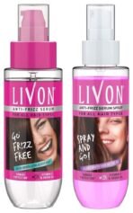 Livon Shake and Spray Hair Serum, 100ml And Livon Serum, 50ml - Fast UK Delivery