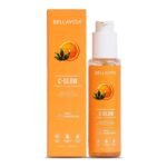 Bella Vita Organic Vitamin C-Glow Natural Face Wash with Honey, Aloe and Sandalwood, Oil Control, Acne Removal and Glowing Skin for Men and Women - 100 ml - Fast UK Delivery