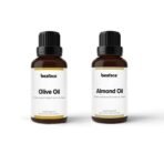 Beaface Combo Pack Almond Oil 50ml | Olive Oil 50ml | Diffuser Oil/Aromatic Bath Massage For Skin(Pack of 2)