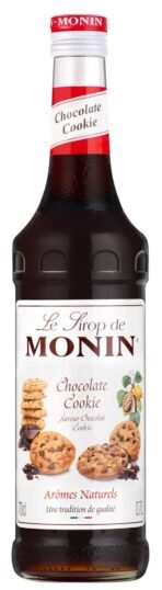 Monin Chocolate Cookie Syrup, 23.66 fl oz / 700 ml - Fast UK Delivery