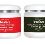 Beaface Hair Root Combo Pack Hibiscus Powder Hibiscus Leaf Powder (100gm Pack of 2) - Fast UK Delivery