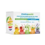 Mamaearth Fruit based Nourishing Clear Bathing Bar Baby Antibacterial Soap with Glycerine,SLS & paraben Free, For 2+ years age Kids 75g x 5 - Fast UK Delivery