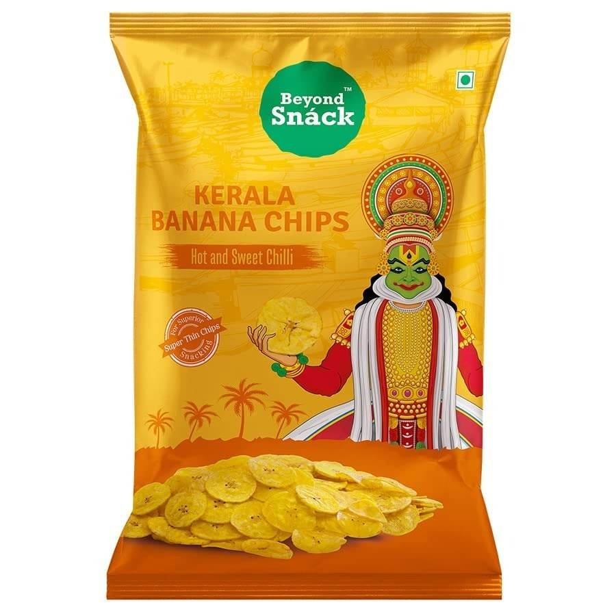 uk61PyzXfrkNL-1-1.jpg Beyond Snack Kerala Banana Chips-Hot And Sweet Chilli 75 Gms - Fast UK Delivery - Image 1