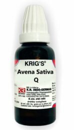 KRIG'S Avena Sativa Q - 30mL Set Of 2 | Homeopathic Mother Tincture - Fast UK Delivery