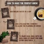 Twinings Pure Camomile & Pure Peppermint Tea, Herbal Infusion Two Tea Combo Pack, Caffeine Free Herbal Tea for Good Sleep, Stress Relief &Anxiety Sugar-Free, 25 Teabags Each - Fast UK Delivery - Image 7