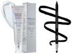 FACESCANADA Strobe Cream - Silver 30Ml And Facescanada Ultime Pro Intense Gel Kajal With Smudger & Sharpener - Black,1.2 G - Fast UK Delivery