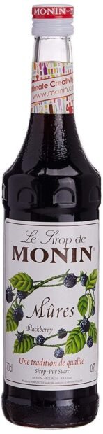 Monin Black Berry Flavoured Syrup, 700 ml, Medium - Fast UK Delivery