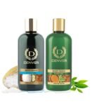 DENVER Hydrating Body Wash And Purifying Body Wash -325ML Each (Combo Pack of 2)| Gentle Paraben Free Bath Cleansing Gel for Men - Fast UK Delivery