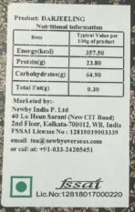 Newby Darjeeling Tea Bag | 50 Pieces Black Tea Bags | Single Origin Premium Tea | Floral Aroma & Delicate Flavor of Muscatel | 100 gms - Fast UK Delivery - Image 5