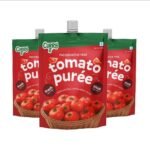 CURRYiT Tomato Puree 300 g (Pack of 3) | Made With 100% Fresh Hand picked Tomatoes | No onion, No Garlic | Tomato Paste For Cooking Pasta & Curries | No Added Preservatives or Colors | Pure & Natural - Fast UK Delivery