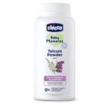 Chicco Baby Moments Talcum Powder for Babies with Rice Starch & Allantoin, 75g | Skin Powder for Infants| Toxin Free | Natural Ingredients to Soothe Skin | Dermatologically Tested on Sensitive Skin - Fast UK Delivery