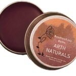Arth Naturals, Beetroot Lip Balm, Natural Ingredients, Organic, Vegan, Halal Product,Unisex,8Gms,Shea Butter with Vit E,Cruelty Free- Non Alcoholic,Pink Lips,LIp Mask - Fast UK Delivery