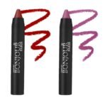 Bonjour Paris Just Matte Lip Crayon -Brick Red, Mauve, 6.4g - Fast UK Delivery