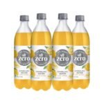 Paper Boat Zero Yuzu Orange Sparkling Water, Pack of 4, 600ml Each | Zero Sugar, Zero Calories | Sugar Free| Flavoured Carbonated Water | No Aspartame - Fast UK Delivery