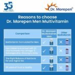 DR. MOREPEN Multivitamin For Men | Energy & Immunity Booster | 60 Tablets Pack of 2 - Fast UK Delivery - Image 6