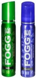 FOGG Nice & Relish Fragrance Body Spray 25Ml *2 Mobile Pocket Deo Body Spray - For Men & Women (25 Ml, ), 2 Count - Fast UK Delivery