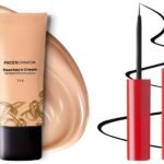 FACESCANADA Peaches N Cream Tinted Moisturizer - Light 01, 35 G And Faces Canada Magneteyes Eyeliner - Black, 3.5Ml - Fast UK Delivery