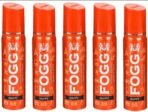 FOGG Men & Women Happy Mobile Pack Deo 25Ml Each (Pack Of 5) Fresh Scent Deodorant Spray - & (125 Ml, Pack Of 5) - Fast UK Delivery