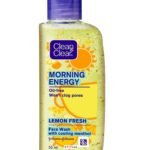 Clean & Clear Morning Energy Lemon Fresh Face Wash, Yellow, 50 ml - Fast UK Delivery