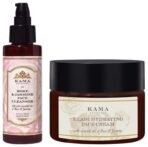 Kama Ayurveda Rose and Jasmine Face Cleanser with the Pure Essential Oils of Rose and Jasmine, 100ml & Kama Ayurveda Eladi Hydrating Face Cream 25Gm - Fast UK Delivery