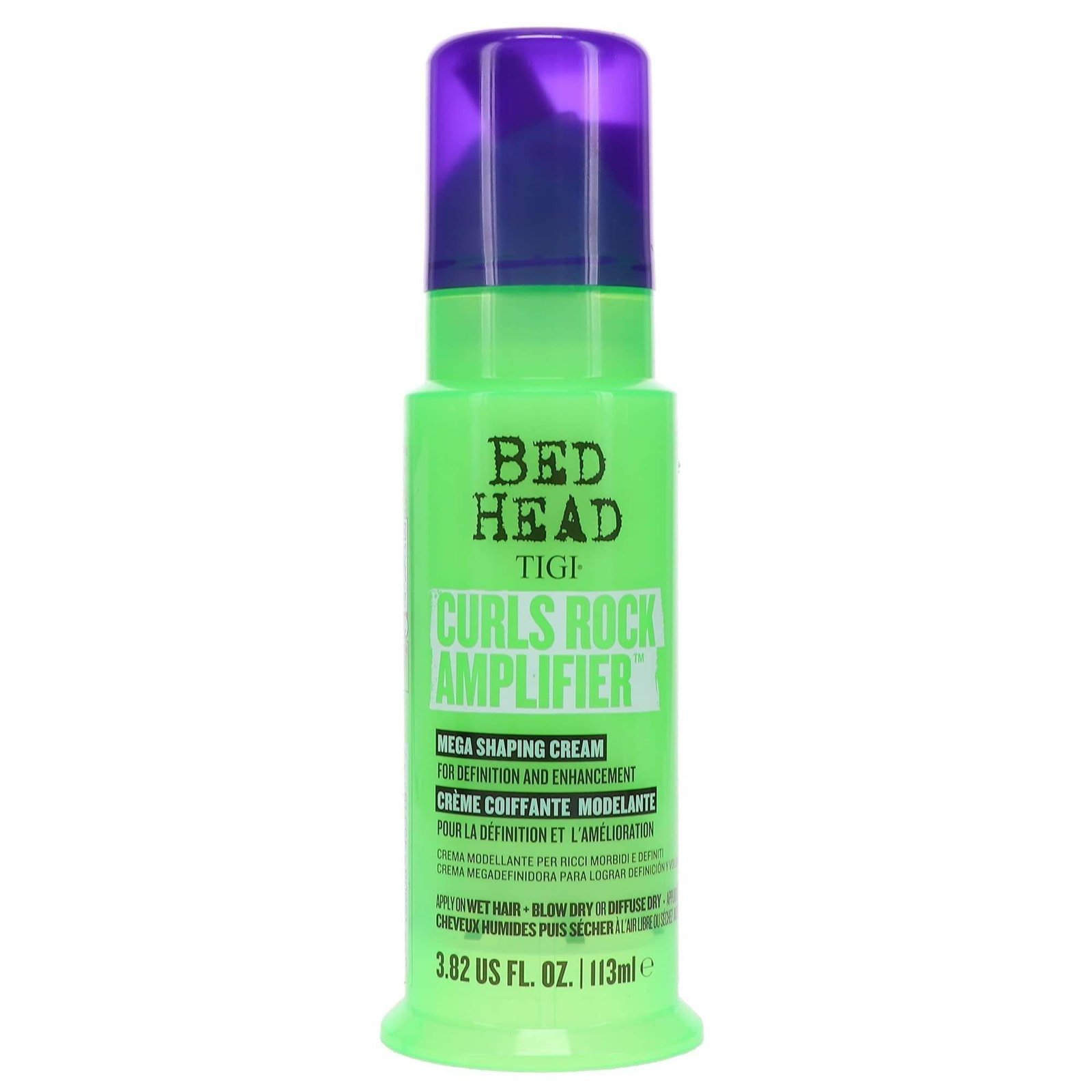 uk61V6trwOCsL-1.jpg Bed Head TIGI Curls Rocks Amplifier Mega Shaping Hair Cream with Curl Defining Formula for Curly & Wavy Hair, Provides Long-Lasting Hold, Protects Hair from Frizz, Flyaways, Humidity, Moisturise & Adds Shine, 113 ml - Fast UK Delivery - Image 1