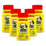 Pet Saffa Granules | Natural Laxative | Constipation Relief | Relief from disgetive problems like Acidity, Gas & Bloating - 60g (Pack of 5) - Fast UK Delivery