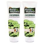Roop Mantra Cucumber Face Wash 115ml (Herbal Face Wash for All) (Pack of 2, 115ml) - Fast UK Delivery