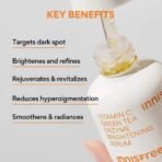Innisfree Vitamin C Enzyme Brightening Serum 30ml for Skin Brightening and Hyperpigmentation, Korean Face Serum - Fast UK Delivery - Image 5