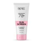 RENEE Pore Minimizing Sunscreen Spf 70 With 2% Niacinamide For All Skins, 2% Peptide & 3% Multivitamins, 50Ml - Fast UK Delivery