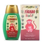 Figaro Baby Lotion | 200 ml | Natural Olive Oil | Enriched with Vitamin E | Moisturizer with Natural Formula | Paraben Free | Dermatologically Tested | Quick Absorption - Fast UK Delivery