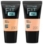 Maybelline New York Fit Me Matte+Poreless Liquid Foundation Medium Coverage For Oily Skin Powder Tube,230 Natural Buff,18Ml,Pack Of 1 - Fast UK Delivery