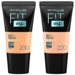 Maybelline New York Fit Me Matte+Poreless Liquid Foundation Medium Coverage For Oily Skin Powder Tube,230 Natural Buff,18Ml,Pack Of 1 - Fast UK Delivery