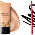 FACESCANADA Peaches N Cream Tinted Moisturizer - Light 01, 35 G And Facescanada Magneteyes Metallic Kajal Pencil - Black,0.35G (Pack Of 2) - Fast UK Delivery