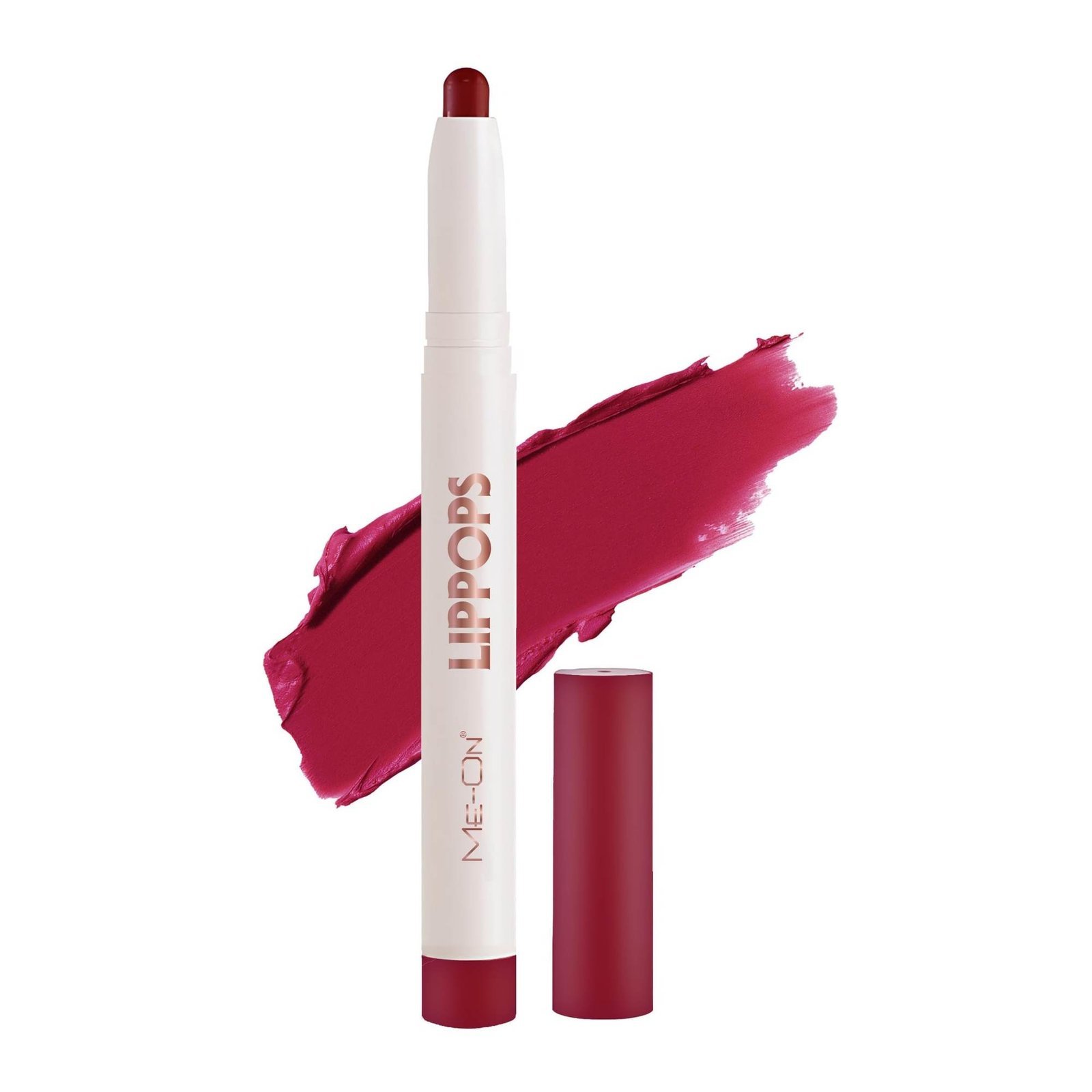 uk61YwC9O7d1L-1-1.jpg ME-ON Lippops Non Transfer Lipstick (Shade 19, 1.5 Gm) - Fast UK Delivery - Image 1