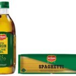 Del Monte Extra Virgin Olive Oil, Cold Extracted, Ideal for drizzling on salads & sauteed vegetables, 1L & Del Monte Spaghetti Pasta (Imported), 500 grams, No Artificial Flavours - Fast UK Delivery