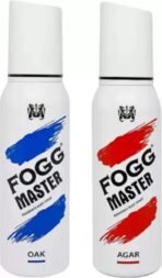 FOGG Men & Women Body Spray Master Agar,Oak Fresh Scent Deodorant Spray - & (240 Ml, Pack Of 2) - Fast UK Delivery