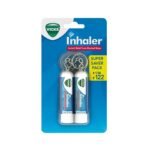 Vicks Inhaler, Portable Nasal Inhaler, Non-Medicated, Soothing Vapors to Breathe Easy, Menthol Scent, 2 Inhalers - Fast UK Delivery