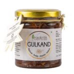 Praakritik Gulkand Natural - Kesar - Elaichi - Artisan Flavour, Organic, Pure Vegetarian, Rich in Calcium and Antioxidants, 250 Grams - Fast UK Delivery