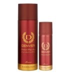 DENVER Honour Deo -200ML & Honour Nano Deo - 50ML | Long Lasting Deodorant Body Spray - For Men - Fast UK Delivery