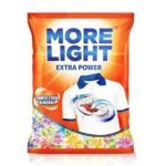 More Light Extra Power Laundry Detergent powder 4kg with Enzymatic Action Removes Tough Stain with Refreshing Fragrance - Fast UK Delivery