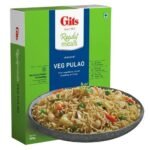 Gits Ready to Eat Veg Pulao, Pure Veg Heat and Eat Rice Dish,Microwaveable, 265g - Fast UK Delivery