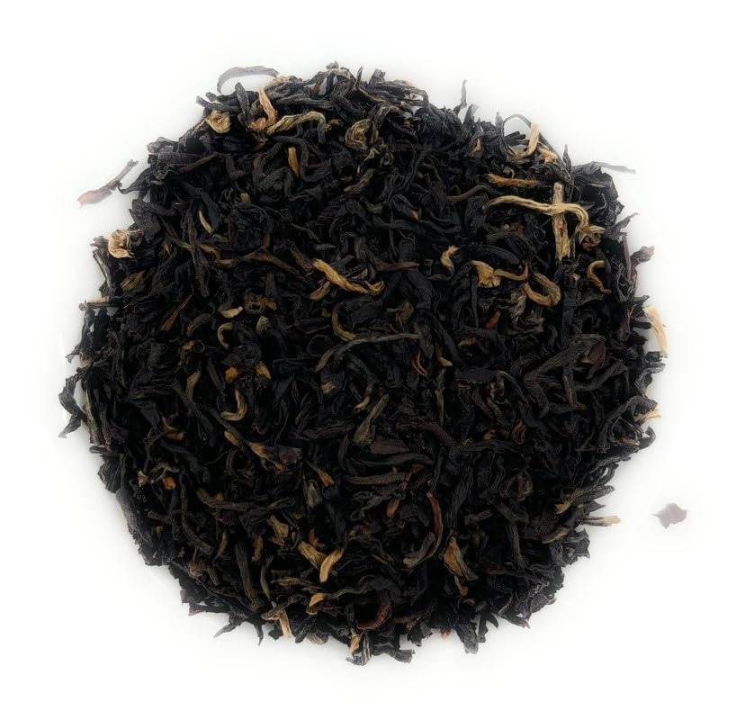 uk61aoeo4xMmL-1-1.jpg Siyacha Tea Assam Orthodox Tea | Season Fresh Super Finest Tippy Golden Flowery Orange Pekoe Loose Leaf|Fresh SFTGFOP1 leaves Blend|250g Pouch Makes 125 Cups (approx) - Fast UK Delivery - Image 1