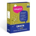 CRISTA Whole Coriander | Pure Dhania | Dhaniya | Zero added Colours, Fillers, Additives & Preservatives | Natural, Dried & Aromatic | Farm Fresh | 250 gms