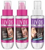Livon Serum, 100Ml (Pack Of 2) And Serum For Rough & Dry Hair, 100 Ml - Fast UK Delivery