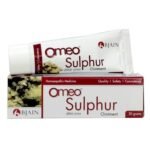Bjain Omeo Sulphur Homeopathic Ointment, 30 gram For External Use Only - Fast UK Delivery