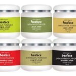 Beaface Hair Combo Pack Amla Powder | Brahmi Powder | Fenugreek Powder | Hibiscus Powder | Bhringraj Powder | Jatamansi Powder (Combo Pack of 6x100gm) - Fast UK Delivery